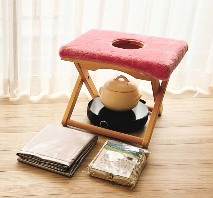 レンタルよもぎ蒸しのセット例