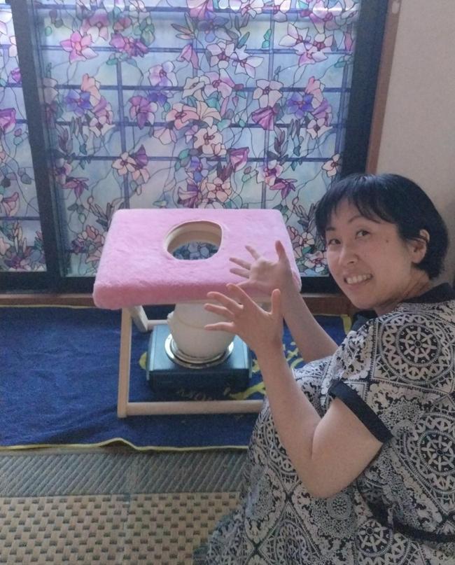 レンタルよもぎ蒸し設置